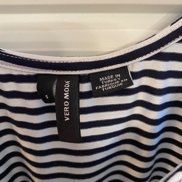Vero Moda Navy Stripes Bodysuit - Picture 9 of 12